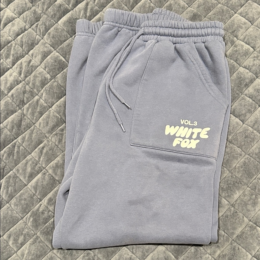 White Fox Sweatpants